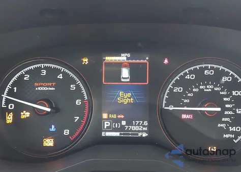 2019 Subaru Forester Sport from USA, damaged, VIN JF2SKAKC9KH545524